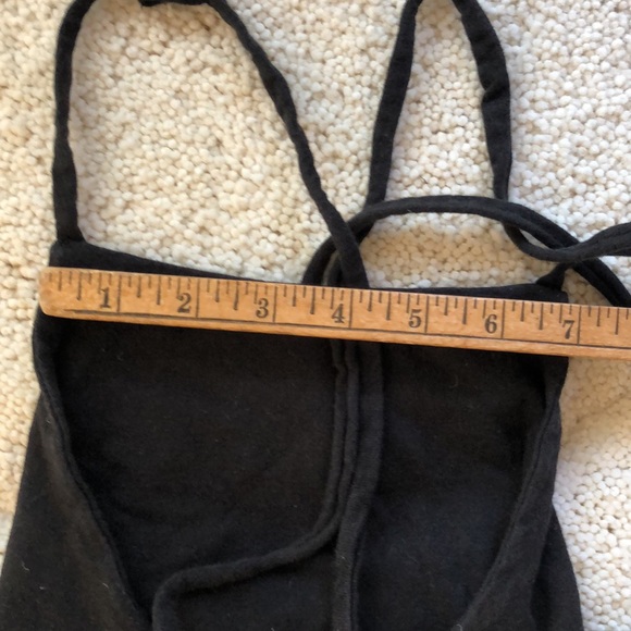 Adidas crop logo halter top OSFM gulley -tie lace -up back - Picture 12 of 12